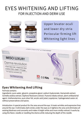 Serum nâng cơ mắt / chống nhăn vùng mắt hữu cơ meso trong suốt 2ml