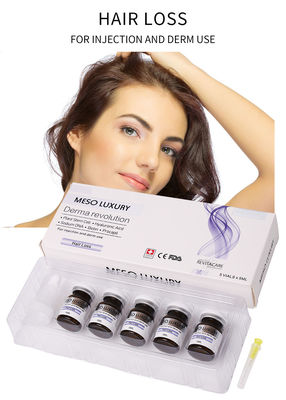 Điều trị tiêm Mesotherapy Serum chống rụng tóc sang trọng để tăng trưởng tóc