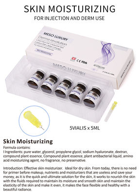 Huyết thanh dưỡng ẩm da Mesotherapy 5ml Huyết thanh axit hyaluronic trong suốt cho mặt