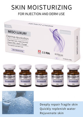 Huyết thanh dưỡng ẩm da Mesotherapy 5ml Huyết thanh axit hyaluronic trong suốt cho mặt