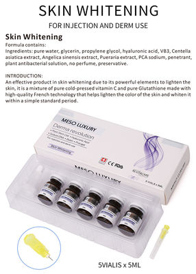 Brightening Skin Whitening Injection 5 chai chống lão hóa cho da