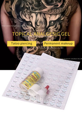 SSJ 48 Tattoo Numbing Gel 30ML Gel gây tê trang điểm vĩnh viễn cho môi