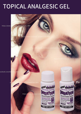 Thời lượng Gel bôi tê hình xăm thẩm mỹ 10g Logo OEM cho lớp trang điểm vĩnh viễn