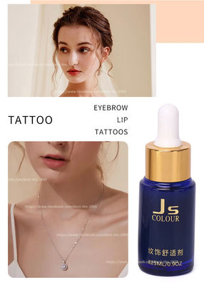 Trong suốt JS Tattoo Tumbing Solution Anti Allergy Tumbing Gel Trang điểm vĩnh viễn chất lỏng tê