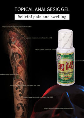 TAG#45 Gel tê liệt hình xăm Gel gây tê Chất lượng tốt Trang điểm vĩnh viễn Gel tê