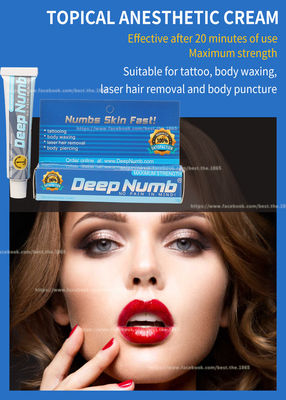 Kem ủ tê xăm hình Deep Numb Cream, Kem gây tê cho trang điểm vĩnh viễn, Kem gây tê chất lượng cao cho xăm hình trên cơ thể
