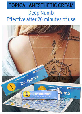 10g Waxing Tê Kem gây tê Chống dị ứng Ứng dụng bên ngoài