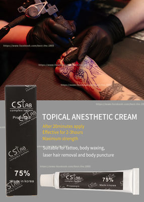 CS Lab 75% Tê Kem gây tê Xăm Kem bôi tê cho Môi Xăm lông mày Microneedling