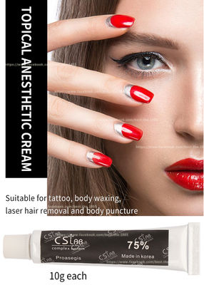 CS Lab 75% Tê Kem gây tê Xăm Kem bôi tê cho Môi Xăm lông mày Microneedling