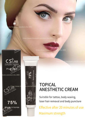 CS Lab 75% Tê Kem gây tê Xăm Kem bôi tê cho Môi Xăm lông mày Microneedling