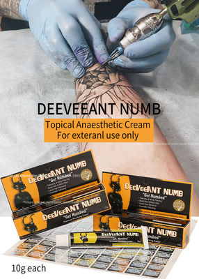 Deeveeant Numb Cream Makeup vĩnh viễn Lidocaine Cream chất lượng cao Xăm kem gây mê