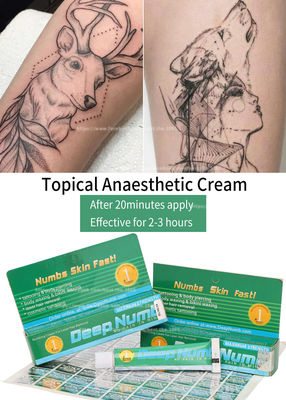 TKTX Thuốc tê sâu gây tê Lidocain Kem xăm 10g Ngừng đau Áp dụng 20 phút Hiệu quả kéo dài trong 3 giờ
