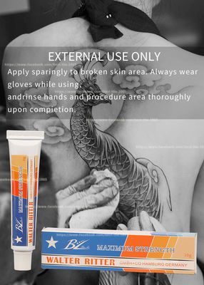BL 20% Xăm hình xăm Microneedling Numbing lidocaine Cream 10g White Instant Stop Pain Relief Cream