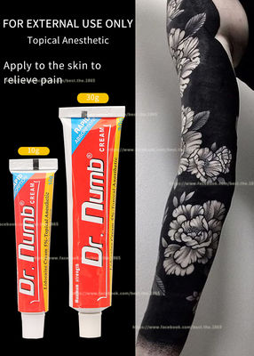 Kem gây tê Dr. Numb Tattoo Lidocaine Dùng cho Xăm Môi, Lông Mày