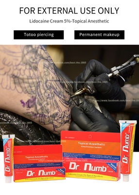 Kem gây tê Dr. Numb Tattoo Lidocaine Dùng cho Xăm Môi, Lông Mày
