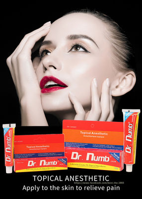 Kem bôi tê không nhờn Dr Numb 30g Lidocain Kem cho lông mày xăm lông mày Loại bỏ lông bằng laser