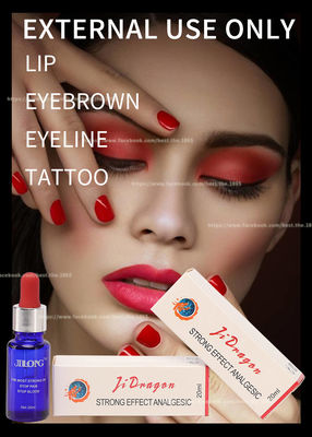 JINLONG Xăm hình xăm Thuốc mê Chất lỏng trong suốt Đóng băng Băng Pain Stop Chất lỏng 20ml