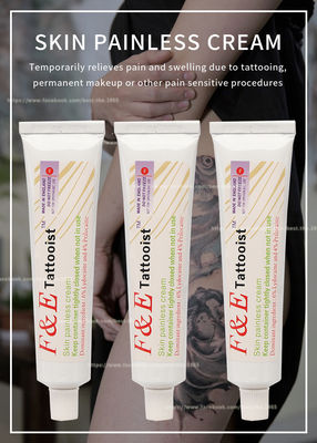 30G Anesthetic Numbing Cream / F&E Tattooist Skin Pages Kem không đau kéo dài trong 3 giờ