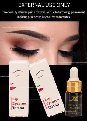 Dung dịch thẩm mỹ xăm môi 5ml Chất lỏng không đau Hiệu quả kéo dài trong 3 giờ Xăm hình dạng lỏng
