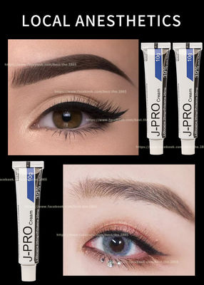 J Pro Tattoo Licocaine tê Cream 10g Stop Pain Anesthetic Cream cho Waxing Tattoo Trang điểm vĩnh viễn
