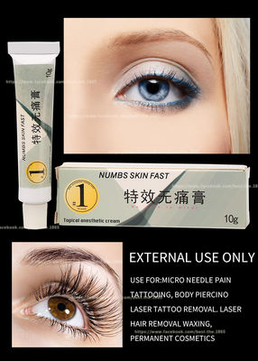 Numbs Skin Fast Dr. Tê 10g Kem trang điểm vĩnh viễn không đau Ngừng đau Hiệu quả Dùng ngoài Chỉ TKTX 10g