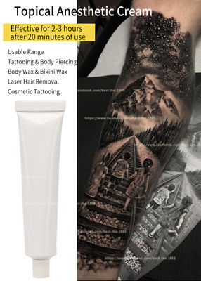 Waxing Xăm Không Đau Ống Trắng 30G Kem Gây Tê Tê Trắng 30g Lidocain Kem bôi