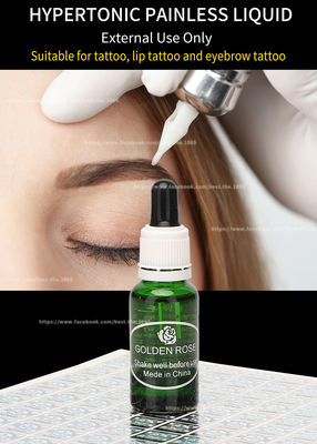 Golden Rose Tattoo Anesthetic Tumbing Liquid Eyebrow Tattoo Numbing Cream
