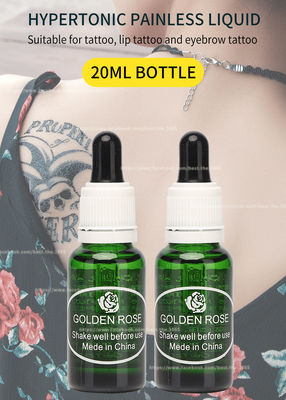 Golden Rose Tattoo Anesthetic Tumbing Liquid Eyebrow Tattoo Numbing Cream