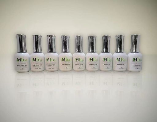 AMIGO Ngâm Gel Sơn móng tay 18ml Màu nhãn tùy chỉnh Đèn LED UV Sơn gel
