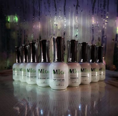 AMIGO Ngâm Gel Sơn móng tay 18ml Màu nhãn tùy chỉnh Đèn LED UV Sơn gel