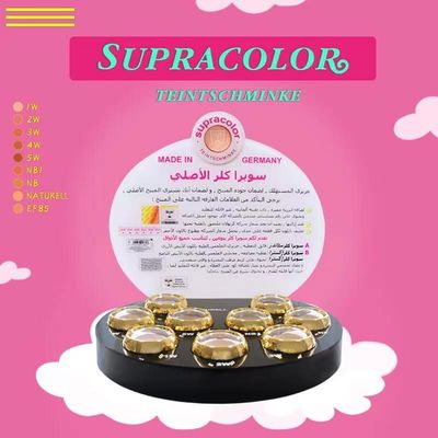20 màu Mỹ phẩm kiểm soát dầu không thấm nước Kryolan Supracolor Lỏng cho da bên ngoài