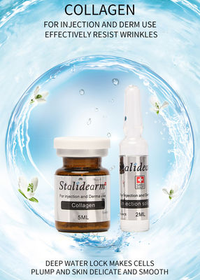 giảm nếp nhăn Tiêm huyết thanh trẻ 24mg / ml Mesotherapy Face Collagen Injection