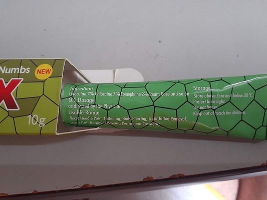 Original Green TKTX Tattoo Numbing Cream 55% 10g Tẩy lông bằng Laser