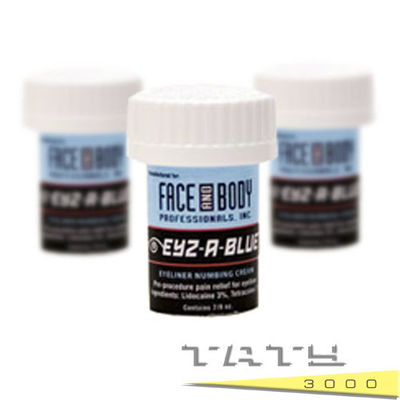 Face Body Sustain TGel polishcal Anesthetic Gel Super Trio EYZ A Blue Numbing FDA