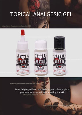 Beauty TKTX Tattoo Numbing Gel Làm dịu Gel bôi ngoài da gây mê cho cơ thể