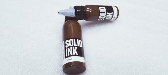 Màu tự nhiên Màu trang điểm vĩnh viễn 30ML Mực rắn 60ML Mực Tatttoo