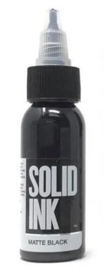 Matte Black Solid Ink Ink Tattoo Ink Màu nhanh hơn 30ML 60ML cho lớp trang điểm vĩnh viễn