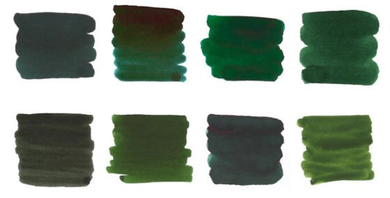 Màu xanh lá cây Micro Solid Ink Tattoo Pigment 30ML 60ML 120ML 260ML