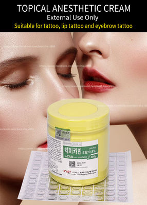 500g Kem gây tê mặt J CAIN Hàn Quốc Kem tê 15,6% 10,56% 29,9%