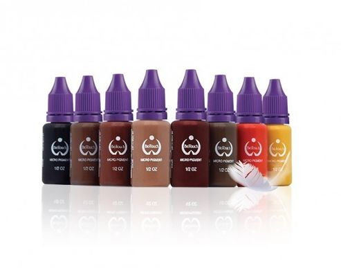 Mực xăm trang điểm vĩnh viễn màu vàng Biotouch Mực mỹ phẩm Microblading