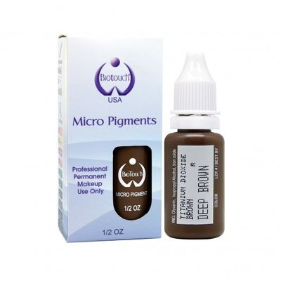 30 màu Biotouch Pure Pigment Trang điểm vĩnh viễn Mực xăm thẩm mỹ 15ml