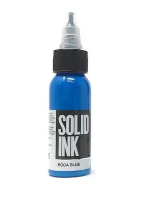 Blue Vibrant Solid Ink Tattoo Ink Cruelty Free 30ml 60ml 120ml 260ml