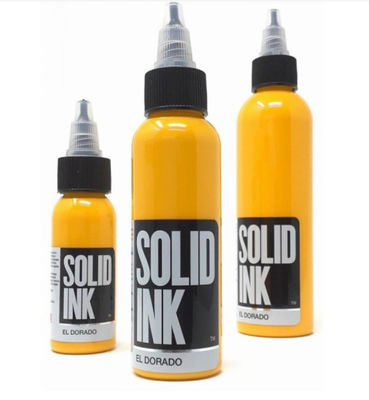 Body El Dorado Solid Ink Tattoo Ink 30ML 60ML 120ML Bột màu hữu cơ