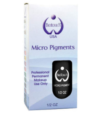 Biotouch MicrGel polishgment Sắc tố đen Màu trang điểm vĩnh viễn Nguồn cung cấp vi tạo màu cho lông mày Vi sắc tố tạo bóng