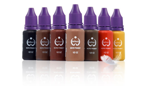 Biotouch Micro Pigment Màu nâu đậm Màu sắc trang điểm vĩnh viễn Nguồn cung cấp Microblading cho lông mày Vi sắc tố tạo bóng