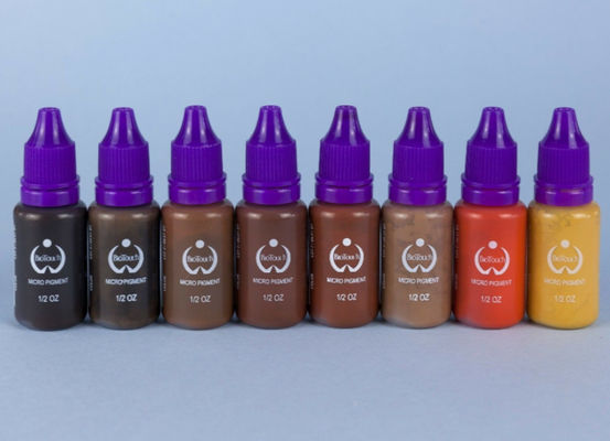 Biotouch Micro Pigment Màu nâu đậm Màu sắc trang điểm vĩnh viễn Nguồn cung cấp Microblading cho lông mày Vi sắc tố tạo bóng