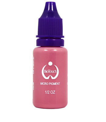 Biotouch Micro Pigment Rose Pigment Màu Trang điểm vĩnh viễn Nguồn cung cấp Microblading cho lông mày Vi sắc tố tạo bóng