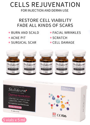 Tiêm Exosome Mesotherapy Solution Tế bào trẻ hóa Bộ huyết thanh tiêm chống lão hóa Da tăng cường