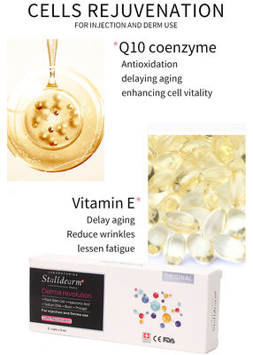 Tiêm Exosome Mesotherapy Solution Tế bào trẻ hóa Bộ huyết thanh tiêm chống lão hóa Da tăng cường