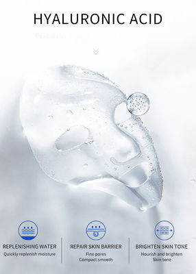 Chất liệu tinh khiết Mặt nạ dưỡng ẩm cho da mặt 7 miếng Hyaluronic Acid cho da căng